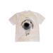 Oversized Vaporwave Puppy Print T-Shirt Heavy Cotton Unisex Y2K Aesthetic Loose Fit Top 250gsm_viptrois.com