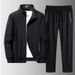 Men's Sports Suits Loose Large Size Casual Jackets Sportswear Two-Piece Suits_viptrois.com