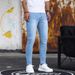 Factory Direct Cross-Border Exclusive For European And American Men's Stretch Skinny Jeans Hot_viptrois.com