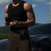 Men's Clothing Patchwork Tank Top For Men Summer Sports Fitness Tight Fit Coarse Ribbed High Elasticity And Breathability Style_viptrois.com