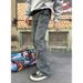 Men's Clothing Retro Vibe Pants High Street Flared Overalls Men's Straight Loose Cleanfit Lumberjack Wide Leg Pants_viptrois.com