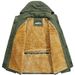 Men's Clothing Waterproof Fleece Jacket - Lightweight Quick-Dry Nylon Coat With Multiple Pockets, Loose Fit For All-Day Comfort (Khaki/Green/Black)_viptrois.com