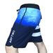 Men's Stretch Quick-Drying Surfing Beach Pants Bodybuilding Competition Horizontal Striped Loose Sports Spot Shorts_viptrois.com