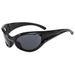 Men's Sunglasses Y2K Large Frame Future Style Sunglasses Fashion Men And Women Trend Ins Sunglasses Anti Ultraviolet Sports Sunglasses_viptrois.com