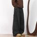 American Retro Washed Denim Overalls Men's Heavy Deconstruction High Street Cec Loose Casual Wide-leg Trousers_viptrois.com