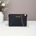 Women's Crossbody Clutch Bag - Stylish Striped Chain Shoulder Bag 2-in-1 Convertible Handbag For Casual & Evening Use_viptrois.com