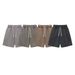 Men's Clothing Unisex 430GSM Wax-Dye Distressed Shorts – Heavyweight Washed Cotton, Vintage Patchwork Design, Relaxed Fit, Breathable Summer Casual_viptrois.com