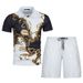 Men's 3D Printed Polo Shirt Casual Lapel Summer Fashion New Style Top for Suit_viptrois.com