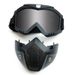 Face Shield Harley Off-Road Motorcycle Riding Helmet Ski Goggles Glasses Bicycle_viptrois.com