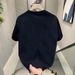 Men's Clothing Cotton Short Sleeved T Shirt Casual Trend Men And Women Summer Ins White Round Neck Top Trendy Versatile Men's Half Sleeve_viptrois.com