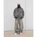 Men's Clothing Retro Bat Pattern Embroidery Loose Jeans Men Street Fashion Pants Slouchy Jeans_viptrois.com
