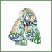 VOOTHOST 150cm*40cm Twill Silk Scarf Women Poncho Hand Rolled Graffiti Horse Printed Long Scarves Wraps Bandana Big Shawl Hijabs Female Foulards VB187_viptrois.com