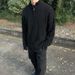 Men's Half-Zip Sweater – Cable Knit Oversized Pullover (M-XXXL, Vintage-Inspired Unisex Design For Couples & Streetwear)_viptrois.com