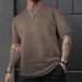 Men's T Shirts Men's Summer Versatile Trendy Brand American Loose Round Neck Short Sleeved Tops Bottoming Shirt_viptrois.com
