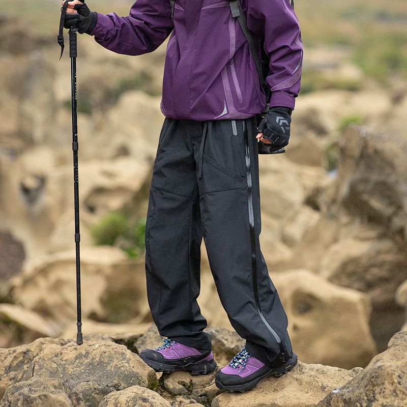 Men's Clothing Trendy Spring Mountain Sports Outdoor Assault Pants Men's Side Zipper Waterproof Quick Drying Straight Overalls_viptrois.com