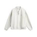 Letter Round Neck Simple Hoodie Trendy New Style Temperament Fashionable Versatile Loose Casual Top_viptrois.com