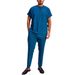 Men's Clothing African Ethnic Style Pure Color Simple Leisure Home Travel Suit_viptrois.com
