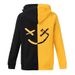 Men's Spring And Autumn Casual Fashion Color Matching Smiley Face Sweater Men's Long Sleeve Sports Hooded Top Jacket Men's_viptrois.com