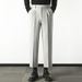 Men's Cropped Shorts 2025 Spring New Style Loose Straight Leg Casual Suit Pants Men's Clothing_viptrois.com