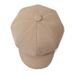 New Waffle Beret Women Korean Style Internet Celebrity Fashion Versatile Artist Octagonal Hat For Men_viptrois.com