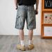 Men's Clothing New High End Design Jacquard Light Colored Men's Mid Length Pants For Outer Wear Thin Style_viptrois.com