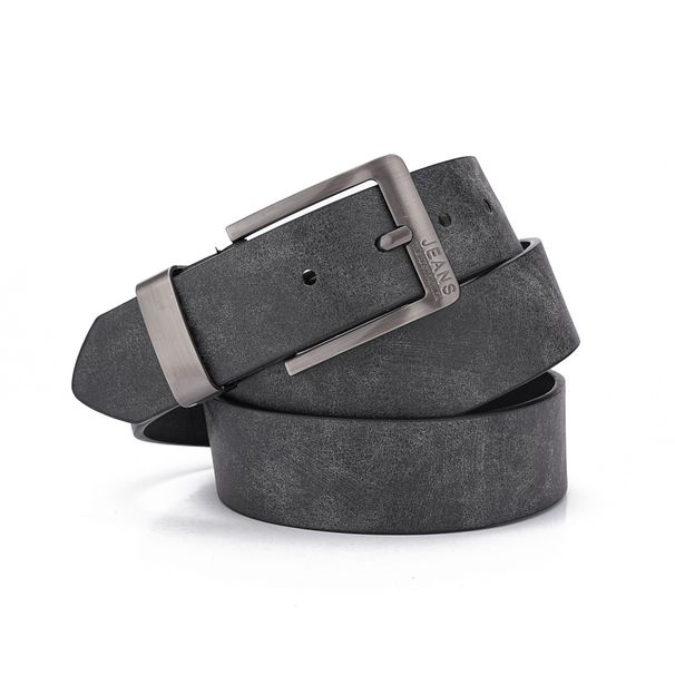 Men's Belt Fashion Casual Pin Buckle Pu Versatile Personalized Men's Retro Belt Cross-border Foreign Trade Belt_viptrois.com