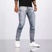 Men's Clothing Strictly Selected Good Goods Motorcycle Jeans Men's Elastic Cycling Pants Kevlar Tear Resistant Motorcycle Jeans_viptrois.com