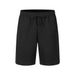 Men's Heavyweight Twisted Jacquard Shorts - Solid Color Casual Loose Fit Summer Shorts_viptrois.com