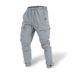 Men's Casual Loose Large Size Speed Woven Trousers Multi-Pocket Sports Overalls Breathable Cotton Blends For All Seasons_viptrois.com