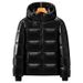 Men's Clothing Winter Black And Gold Cold Proof Clothing Warm Couple Hooded Jacket Fashionable Suspender Tops Unisex Cotton Clothing_viptrois.com