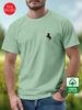 Men's 100% Cotton Stretch Fabric T-Shirt Casual Round Neck Short Sleeve With Print Ideal Gift Comfortable And Breathable For All Seasons Gift For Men_viptrois.com