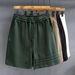 Men's Clothing Three Bar Design High End Heavyweight Sports Casual Pants Men's Pants Summer Loose Shorts Sweatpants_viptrois.com