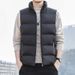 Loom Autumn Winter New Down Outerwear Jacket Sleeveless Warm Vest For Men Plus Size_viptrois.com