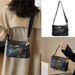 Women’s Bags New Silk Mom Bag Middle Aged Shoulder Bag Mother In Law Fashion Multi Layer Atmospheric Canvas Bag Female Crossbody Bag_viptrois.com