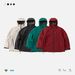 TRS Men's Japanese-Style Outdoor Hooded Jacket – Teflon-Coated Rugged Tapered Fit, Water-Resistant & Windproof For Urban Adventures_viptrois.com