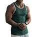 Men's Athletic Performance Sleeveless Shirt – Quick-Dry & Breathable Workout Tank Top (Solid & Color-Blocked, Sizes S-Xxl)_viptrois.com
