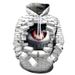 Loom Men's New Spring Summer European And American Style Funny 3D Digital Print Hoodie Sweatshirt Baseball Jacket_viptrois.com