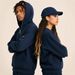 "Men's Zip-Up Fleece Hoodie – 52% Cotton Slim Fit Pullover With Ribbed Hem (Black, Customizable)"_viptrois.com