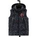 Men's Clothing Men's Vest Trendy Brand Tiger Head Style Autumn And Winter College Students Detachable Hat Down Cotton Warm Cotton Vest_viptrois.com