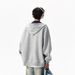 Casual Hoodie Jacket, Loose And Versatile, Contrasting Colors, Couple Hooded Cardigan_viptrois.com