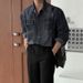 2026 Stylish Denim Shirt For Men, Spring Loose Casual Shirt, Korean Style Trendy Workwear Turn-down Collar Jacket_viptrois.com