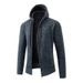 Loom Cross-Border Winter Hooded Foreign Trade Simple Long-Sleeve Knitted Sweater Jacket European And American Youth_viptrois.com