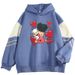 American Style Color Block Sweatshirt For Men, Loose Fit, Niche Monster Print Pullover, Cool And Stylish Outerwear_viptrois.com