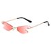 Dragonfly Wings Sunglasses For Women - Trendy Rimless & Lightweight Fashion Shades (Street Style S20108)_viptrois.com