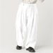 Men's Clothing Men's Wide Leg Linen Breathable Solid Color Pleated Pocket High Waist Casual Trousers_viptrois.com