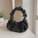 Women's Bags Women's Bag New Solid Color Cloud Pleated Bag Simple Women's Underarm Bag Sweet Shoulder Bag_viptrois.com