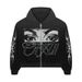 Men's Clothing Wholesale Personalized Printing Hot Diamond Zipper Sweatshirt Long Sleeve Pullover Hoodie Retro Jacket Street Trend_viptrois.com
