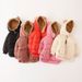 kids'clothing Children's clothes boy's thick coat baby cartoon zipper sweater girl's top trend_viptrois.com