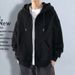 Men's Hooded Sweatshirt Jacket – Lightweight Zip-Up Hoodie, Casual & Versatile, Spring & Autumn Essential_viptrois.com