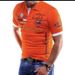 Men's Clothing Men's Zipper Long-sleeved Casual Slim Men's Sports Lapel Shirt Polo Shirt_viptrois.com